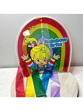 Vintage 1983 Rainbow Brite Ralston Cereal Box Prize Kite Rare Mattel Promo